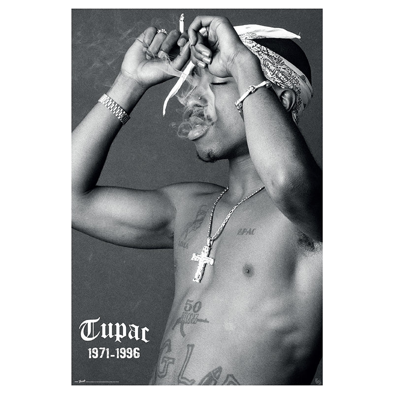 Isola dei Collezionisti - Tupac  - Poster "smoke" (91.5x61) - 1