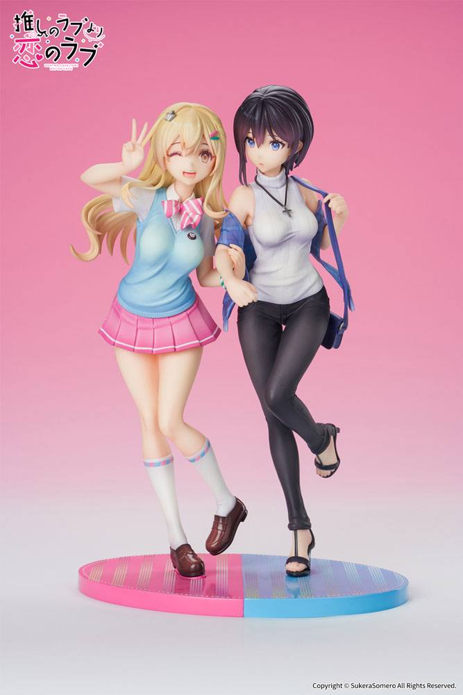 Isola dei Collezionisti - OshiRabu: Waifus Over Husbandos Statue 2-Pack 1/7 Ren Furutachi & Akuru Hayahoshi 23 cm - 4