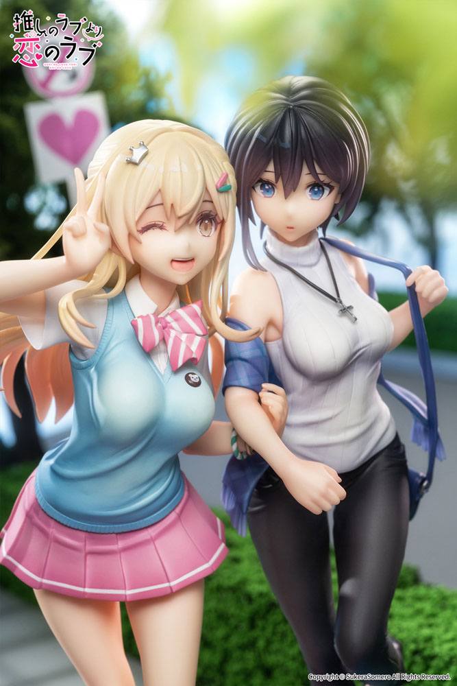 Isola dei Collezionisti - OshiRabu: Waifus Over Husbandos Statue 2-Pack 1/7 Ren Furutachi & Akuru Hayahoshi 23 cm - 9