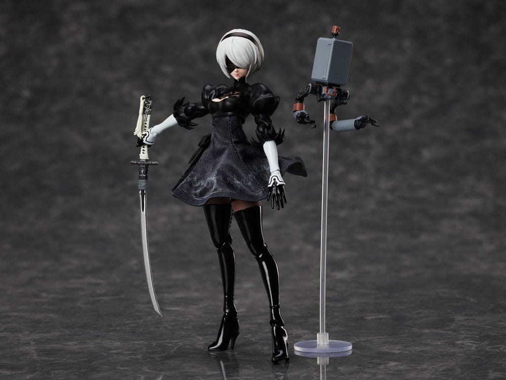 Isola dei Collezionisti - NieR: Automata Ver1.1a BUZZmod Action Figure 1/12 2B 14 cm - 2