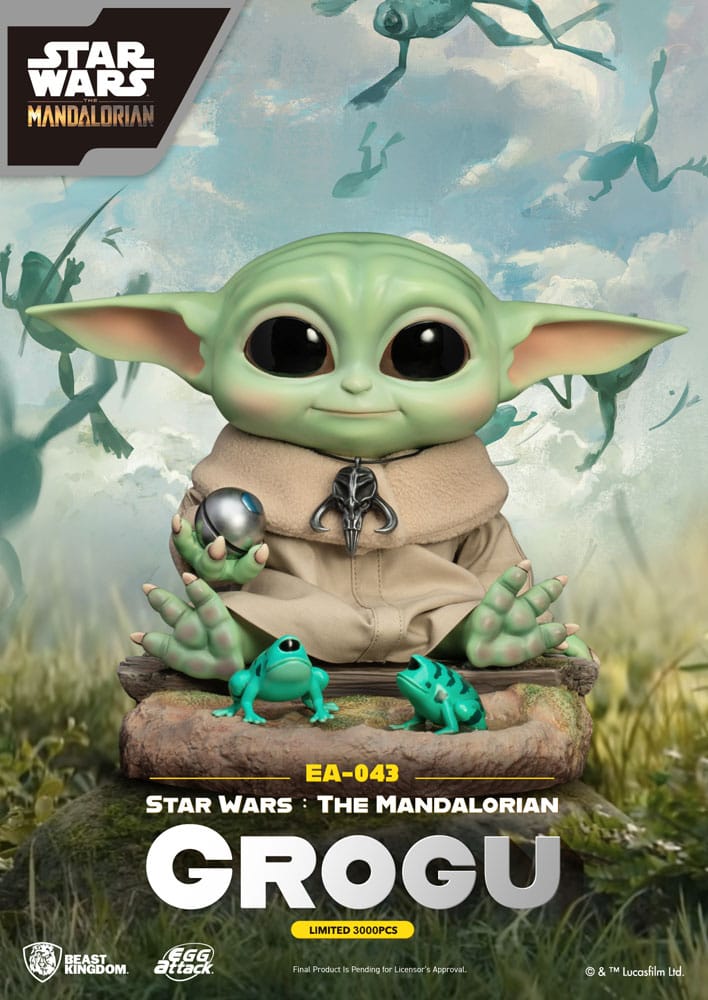 Isola dei Collezionisti - Star Wars: The Mandalorian Egg Attack Statue Grogu 18 cm - 2