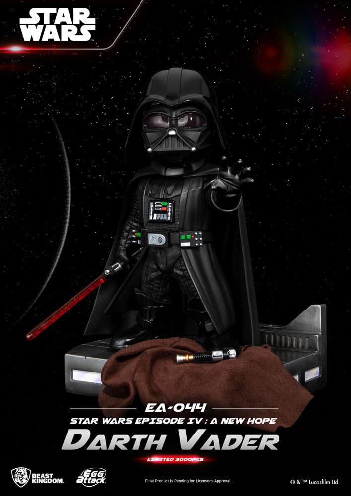 Isola dei Collezionisti - Star Wars Egg Attack Statue Darth Vader Episode IV 25 cm - 2