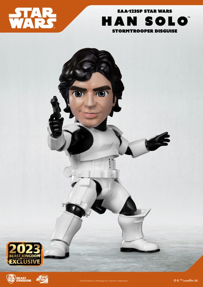 Isola dei Collezionisti - Star Wars Egg Attack Statue Han Solo (Stormtrooper Disguise) 17 cm - 2