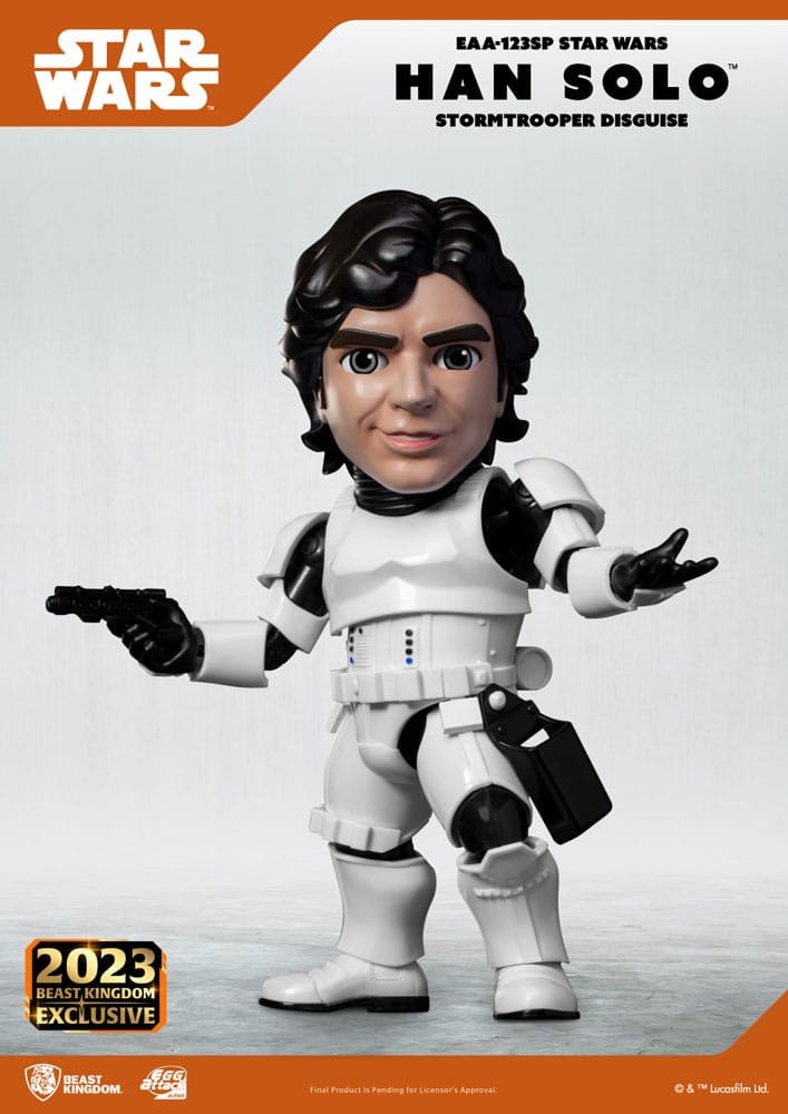 Isola dei Collezionisti - Star Wars Egg Attack Statue Han Solo (Stormtrooper Disguise) 17 cm - 4