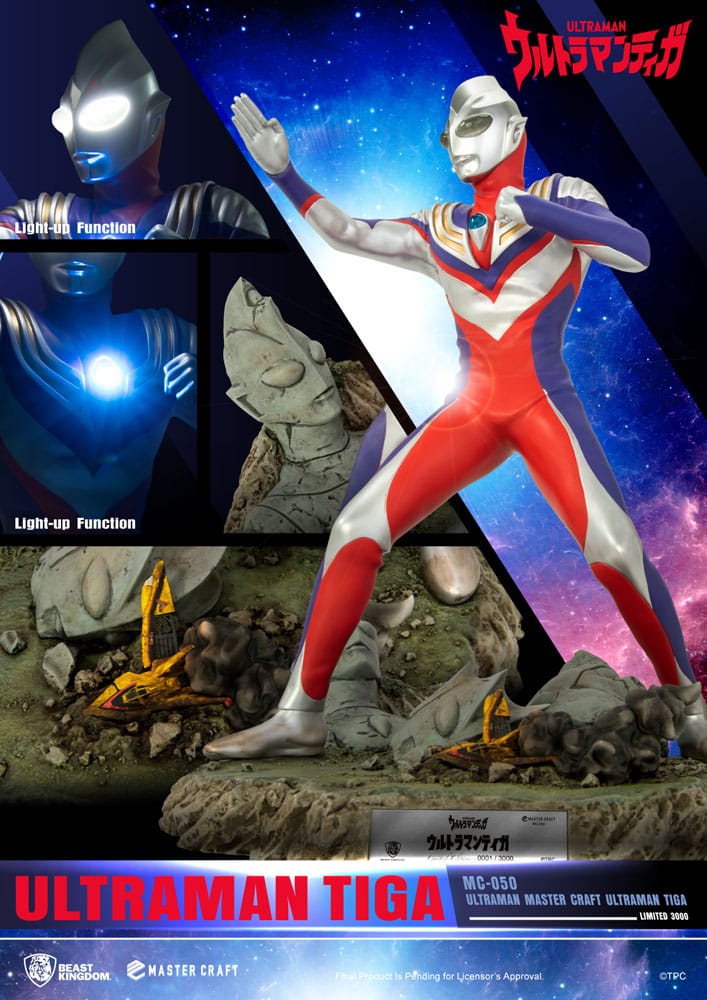 Isola dei Collezionisti - Ultraman Master Craft Statue Ultraman Tiga 41 cm - 24