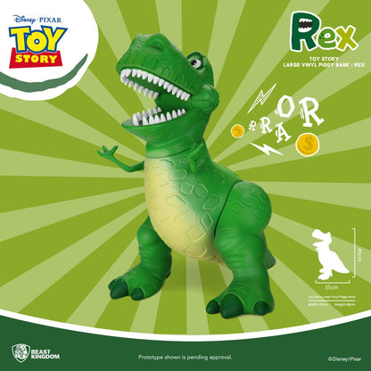 Isola dei Collezionisti - Toy Story Piggy Vinyl Bank Rex 46 cm - 5