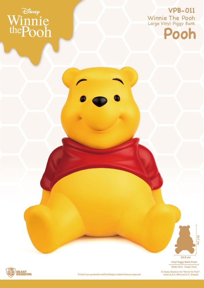 Isola dei Collezionisti - Winnie The Pooh Piggy Vinyl Bank Winnie 35 cm - 24