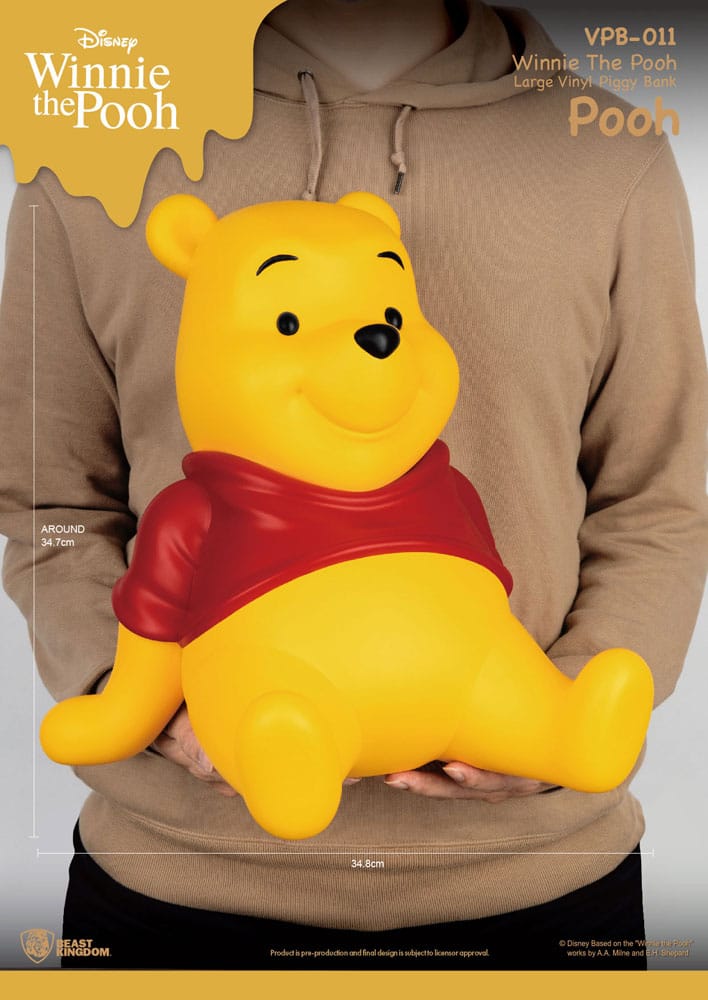 Isola dei Collezionisti - Winnie The Pooh Piggy Vinyl Bank Winnie 35 cm - 15