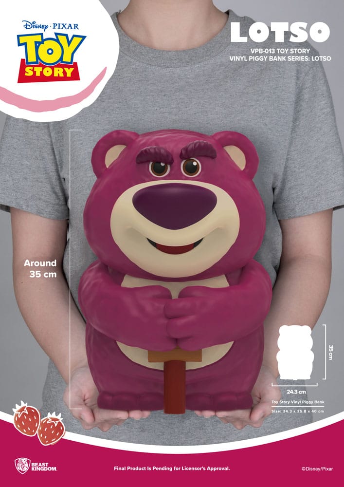 Isola dei Collezionisti - Toy Story Piggy Vinyl Bank Lotso 35 cm - 7