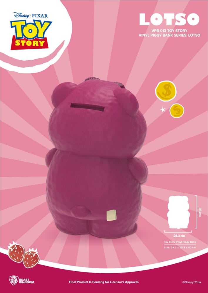 Isola dei Collezionisti - Toy Story Piggy Vinyl Bank Lotso 35 cm - 6