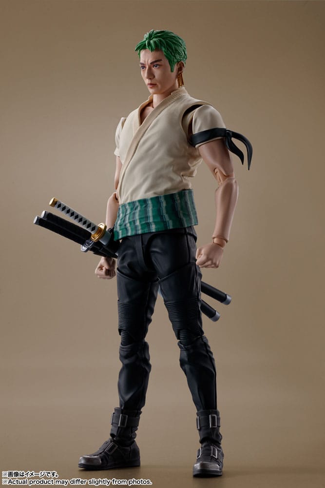 Isola dei Collezionisti - One Piece S.H. Figuarts Action Figure Roronoa Zoro (Netflix) 14 cm - 11