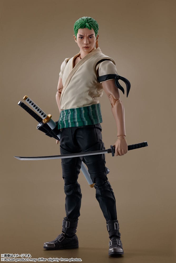 Isola dei Collezionisti - One Piece S.H. Figuarts Action Figure Roronoa Zoro (Netflix) 14 cm - 6