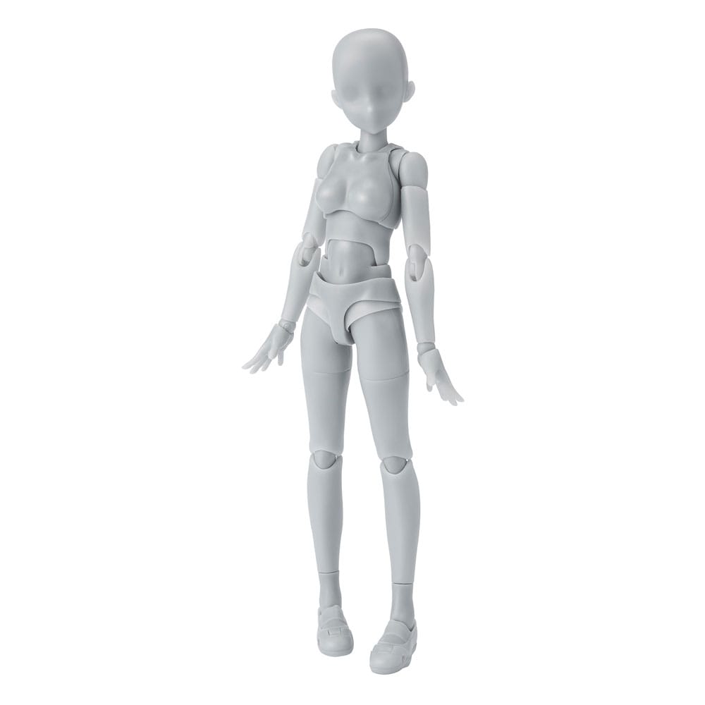 Isola dei Collezionisti - S.H. Figuarts Action Figure Body-Chan School Life Edition DX Set (Gray Color Ver.) 13 cm - 4