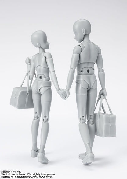 Isola dei Collezionisti - S.H. Figuarts Action Figure Body-Chan School Life Edition DX Set (Gray Color Ver.) 13 cm - 24