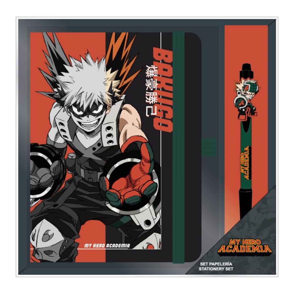 Isola dei Collezionisti - My Hero Academia Stationery Set Hogwarts Bakugo - 1