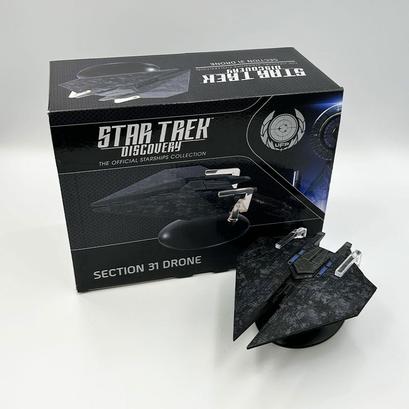 Isola dei Collezionisti - Star Trek Starship Diecast Mini Replicas Section 31 Fighter - 2