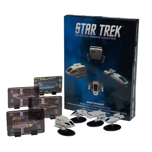 Isola dei Collezionisti - Star Trek Starship Diecast Mini Replicas Shuttle Set 1 - 1