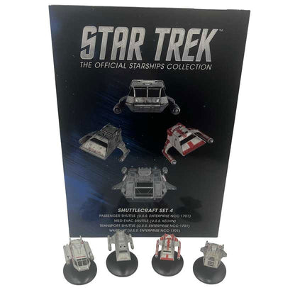 Isola dei Collezionisti - Star Trek Starship Diecast Mini Replicas Shuttle Set 4 - 1