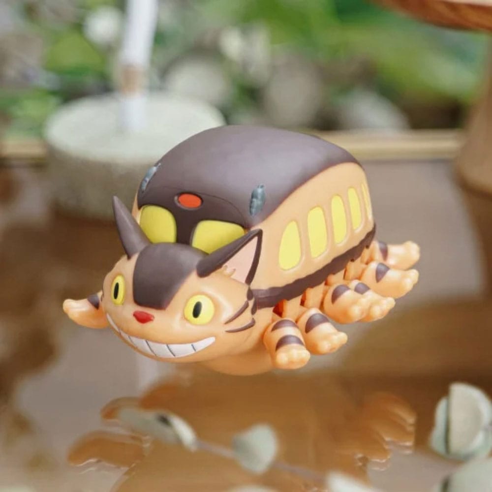 Isola dei Collezionisti - My Neighbor Totoro Round Bottomed Figurine Catbus 7 cm - 2