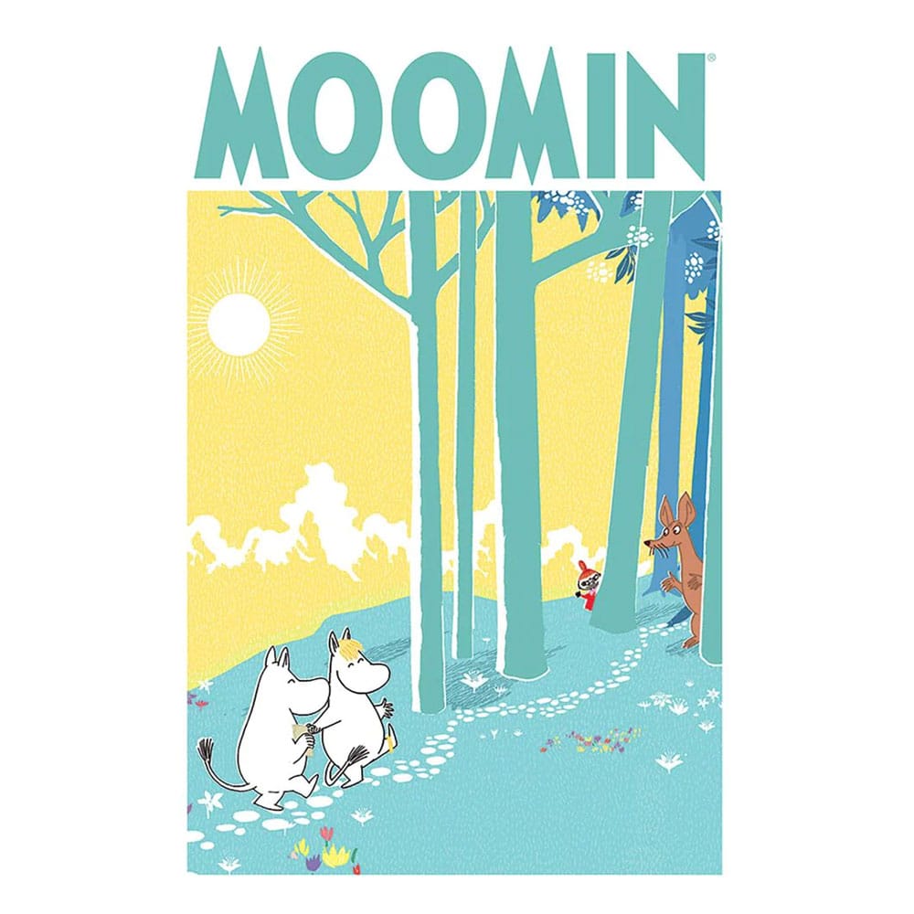 Isola dei Collezionisti - Moomins 3D Lenticular Poster Forest 26 x 20 cm - 1