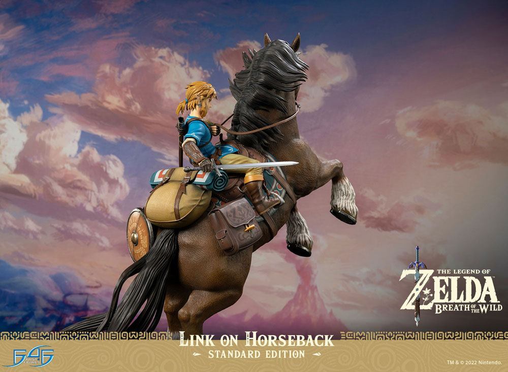 Isola dei Collezionisti - The Legend of Zelda Breath of the Wild Statue Link on Horseback 56 cm - 23