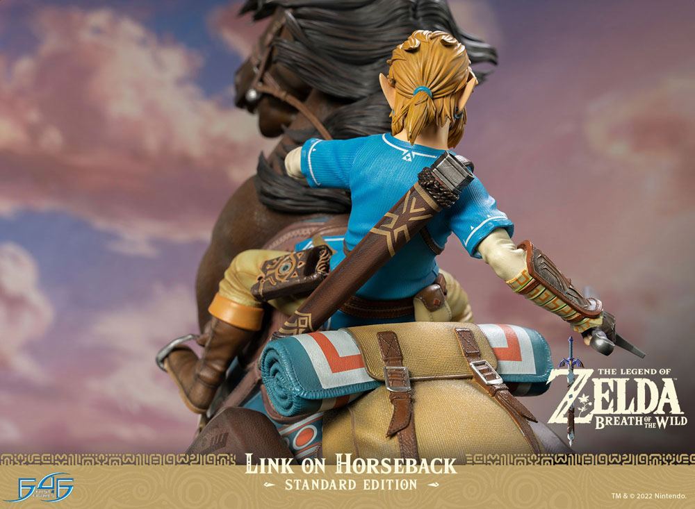 Isola dei Collezionisti - The Legend of Zelda Breath of the Wild Statue Link on Horseback 56 cm - 27