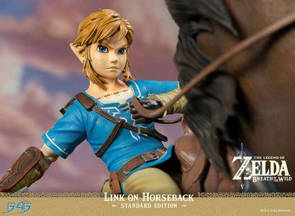 Isola dei Collezionisti - The Legend of Zelda Breath of the Wild Statue Link on Horseback 56 cm - 35