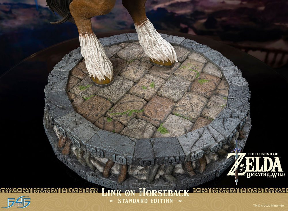 Isola dei Collezionisti - The Legend of Zelda Breath of the Wild Statue Link on Horseback 56 cm - 37