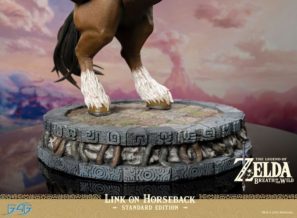 Isola dei Collezionisti - The Legend of Zelda Breath of the Wild Statue Link on Horseback 56 cm - 8