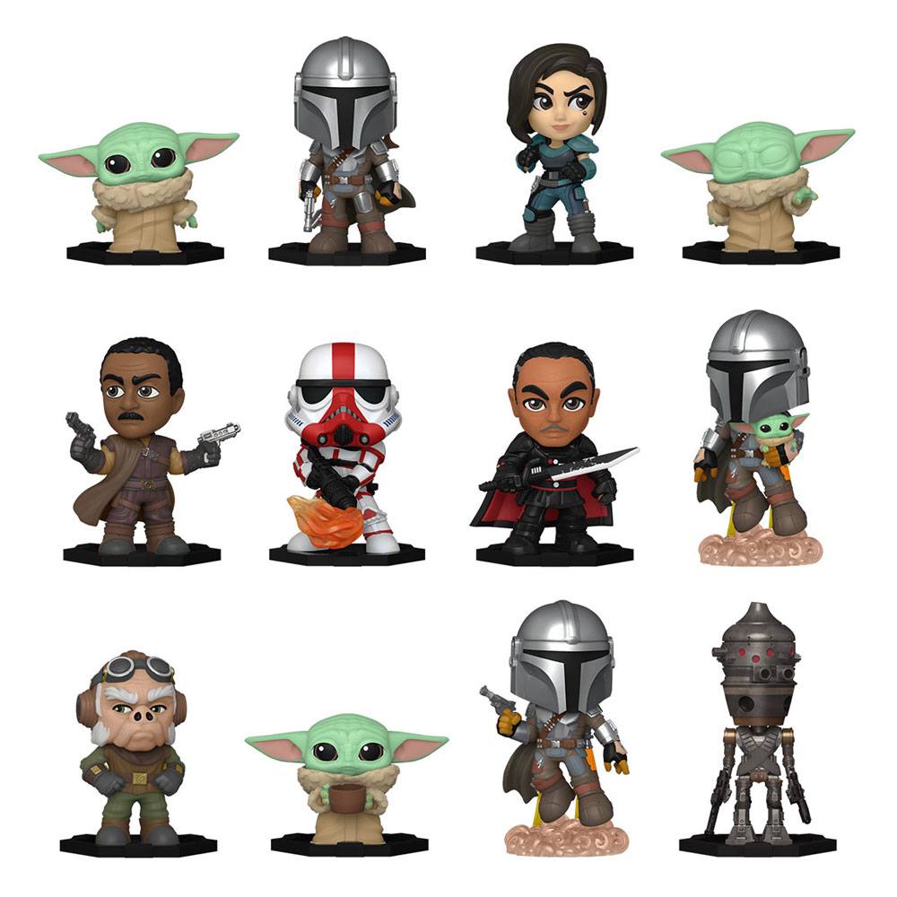 Isola dei Collezionisti - Star Wars: The Mandalorian Mystery Mini Figures 5 cm Display S1 (12) - 2