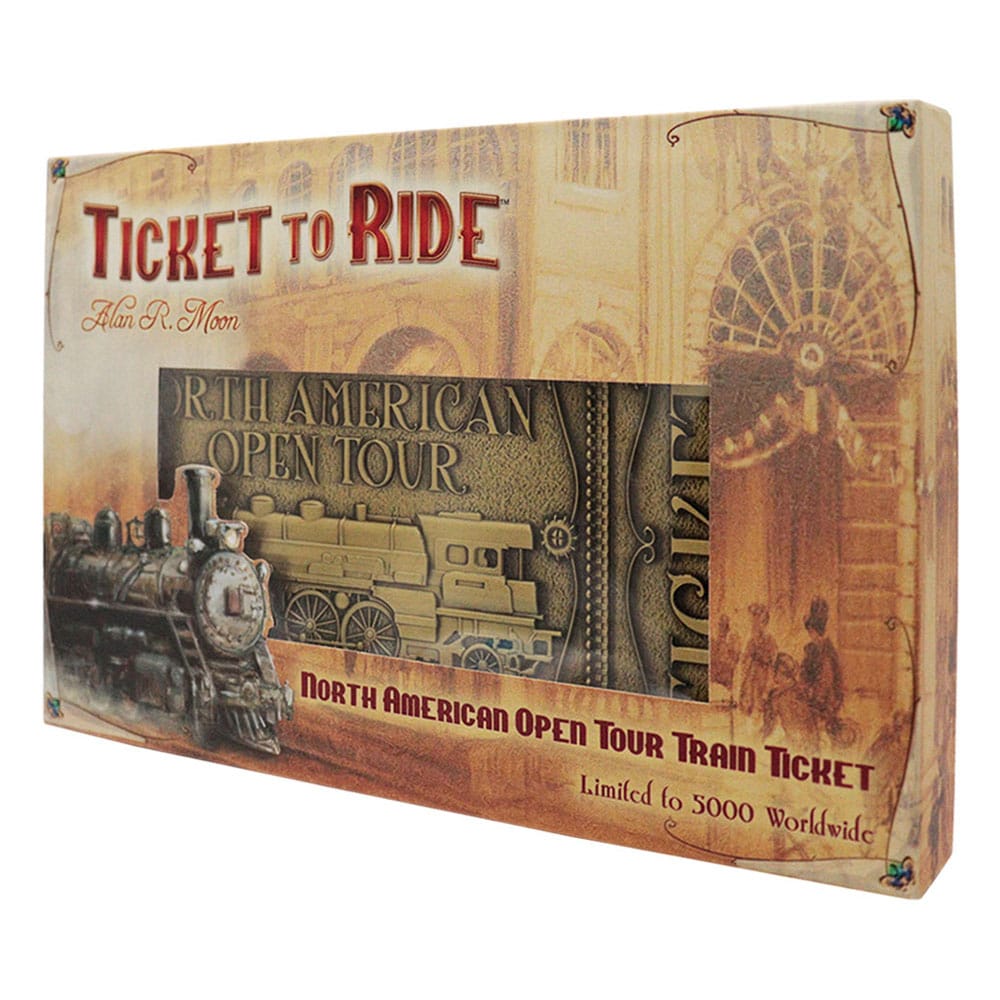 Isola dei Collezionisti - Ticket to Ride Replica North American Open Tour Ticket Limited Edition - 4