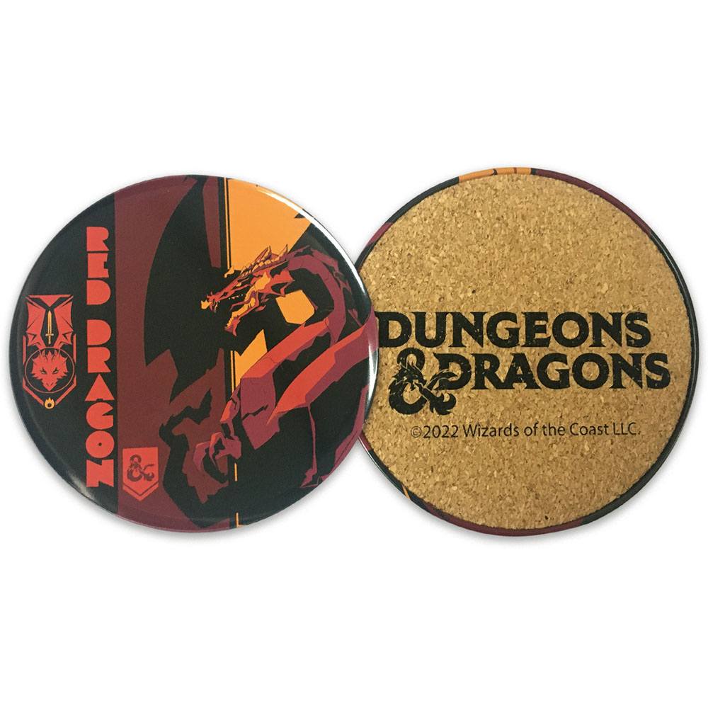 Isola dei Collezionisti - Dungeons & Dragons Coaster 4-Pack - 17