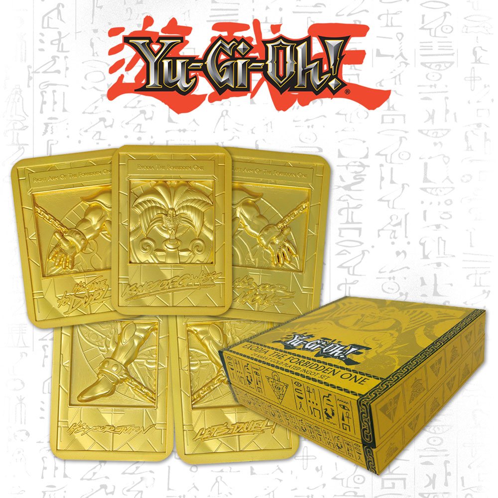 Isola dei Collezionisti - Yu-Gi-Oh! Exodia the Forbidden One Ingot Set (gold plated) - 2