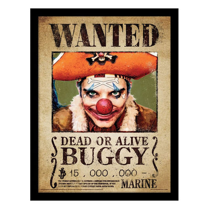 Isola dei Collezionisti - One Piece Collector Print Framed Poster Buggy Wanted - 2