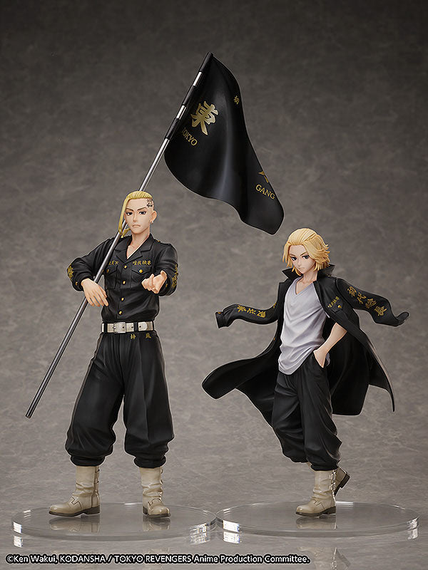 Isola dei Collezionisti - Tokyo Revengers PVC Statue & Ring Set 1/8 Ken Ryuguji 30 cm - Ring Size 13 - 3