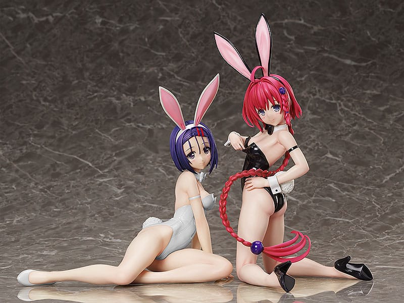 Isola dei Collezionisti - To Love-Ru Darkness Statue PVC 1/4 Mea Kurosaki: Bare Leg Bunny Ver. 33 cm - 15