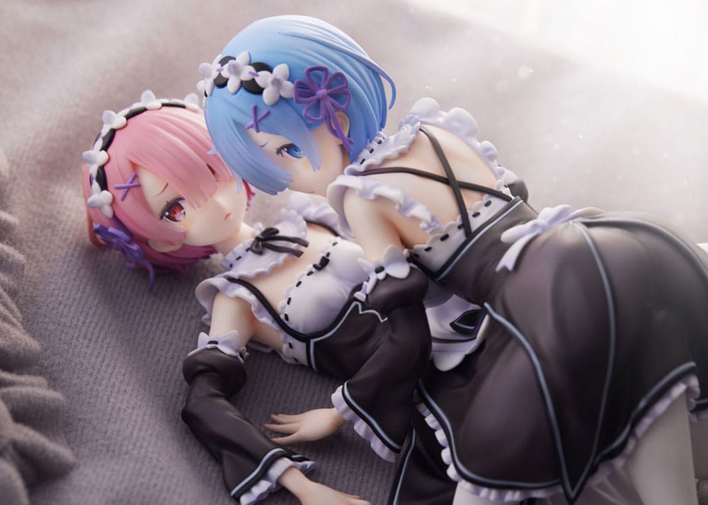 Isola dei Collezionisti - Re:Zero Starting Life in Another World PVC Statue 1/7 Ram & Rem 9 cm - 21