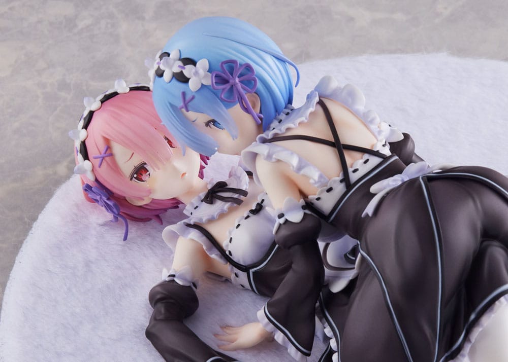 Isola dei Collezionisti - Re:Zero Starting Life in Another World PVC Statue 1/7 Ram & Rem 9 cm - 26