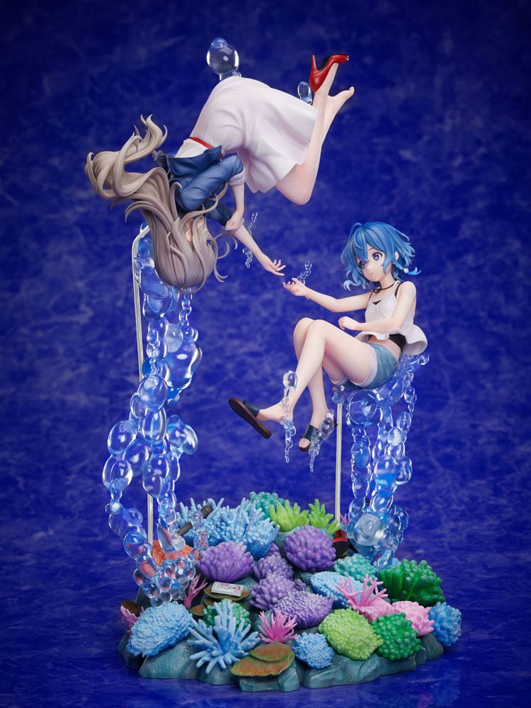 Isola dei Collezionisti - The Aquatope on White Sand PVC Statues 1/7 Kukuru Misakino & Fuka Miyazawa 24 - 34 cm - 17