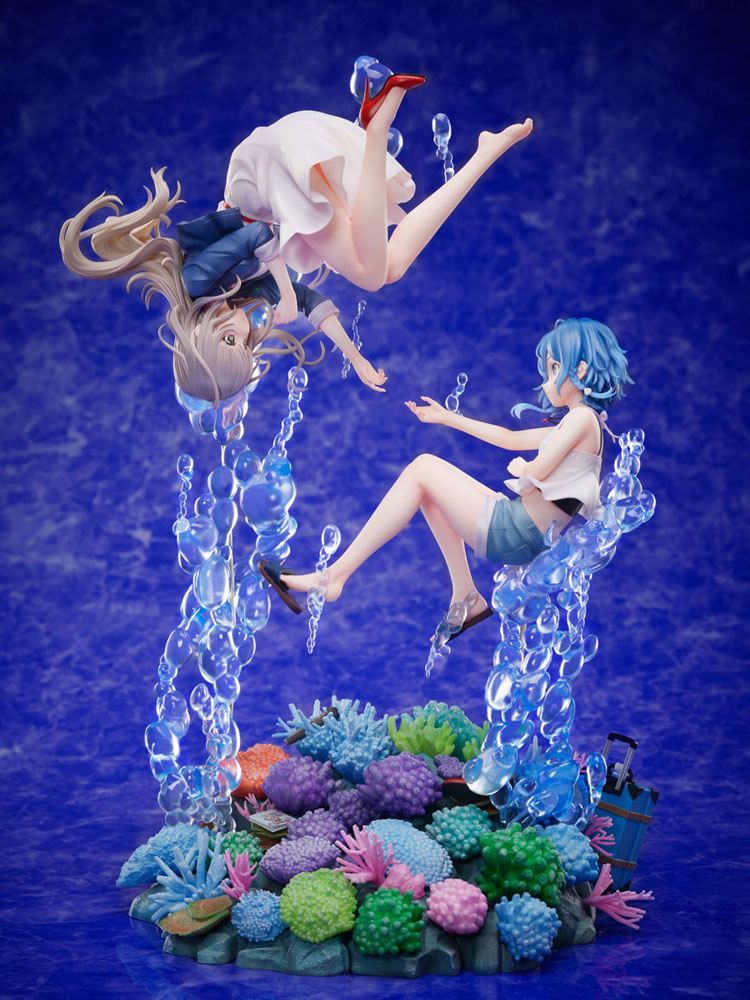 Isola dei Collezionisti - The Aquatope on White Sand PVC Statues 1/7 Kukuru Misakino & Fuka Miyazawa 24 - 34 cm - 23