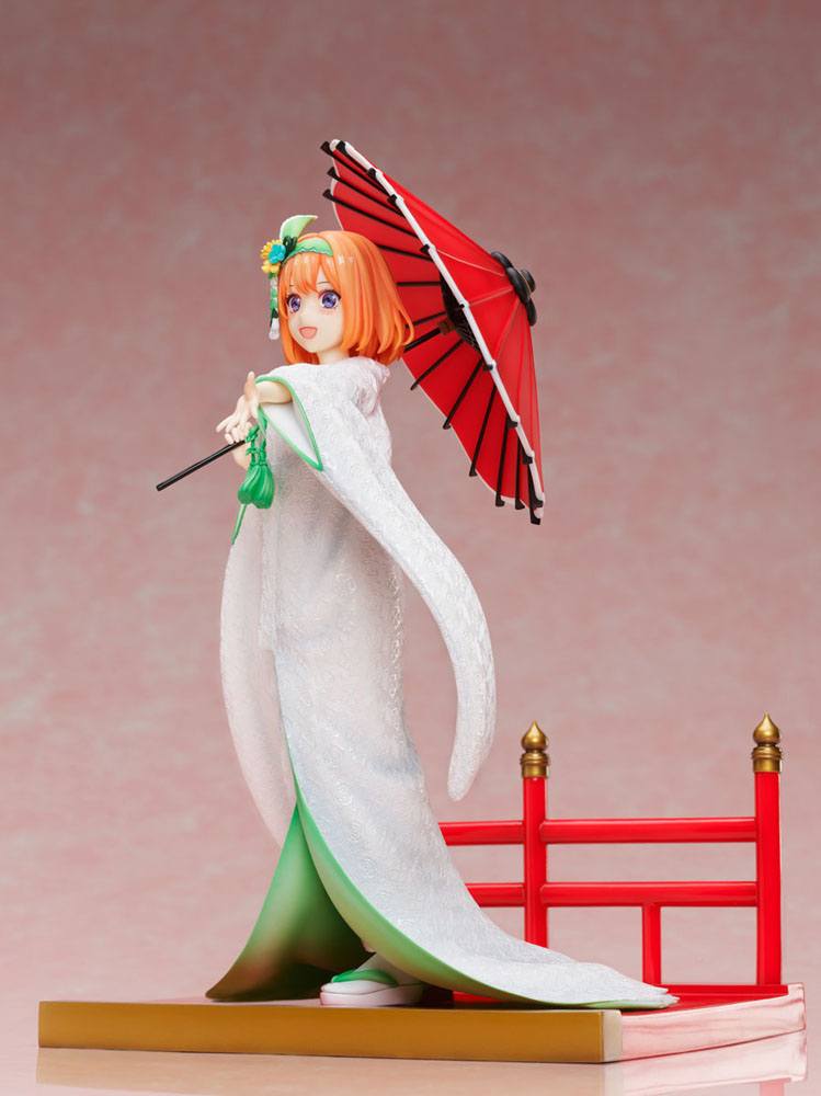 Isola dei Collezionisti - The Quintessential Quintuplets 2 PVC Statue 1/7 Yotsuba Nakano Shiromuku 23 cm - 24