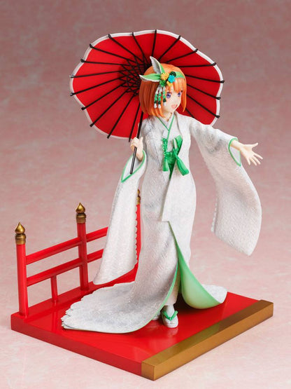 Isola dei Collezionisti - The Quintessential Quintuplets 2 PVC Statue 1/7 Yotsuba Nakano Shiromuku 23 cm - 2