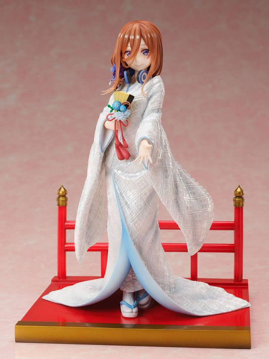 Isola dei Collezionisti - The Quintessential Quintuplets 2 PVC Statue 1/7 Miku Nakano Shiromuku 23 cm - 1