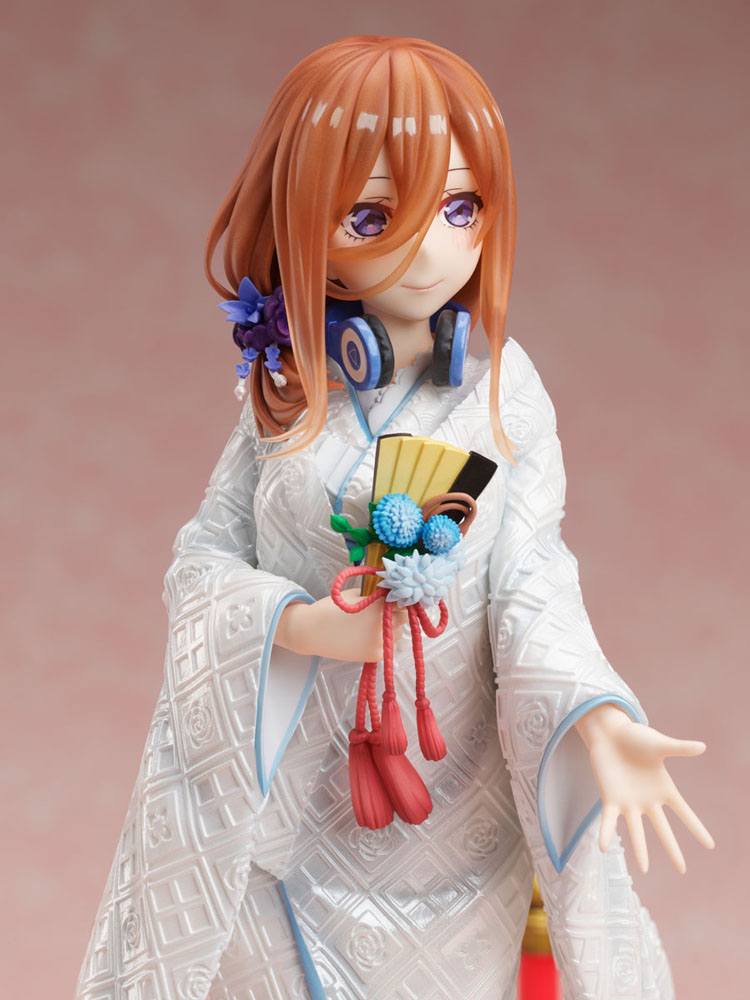 Isola dei Collezionisti - The Quintessential Quintuplets 2 PVC Statue 1/7 Miku Nakano Shiromuku 23 cm - 9