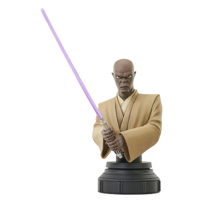 Isola dei Collezionisti - Star Wars The Clone Wars Bust 1/7 Mace Windu 15 cm - 1