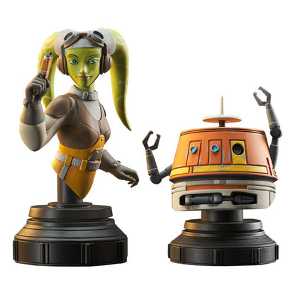 Isola dei Collezionisti - Star Wars Rebels Bust 2-Pack Hera & Chopper 15 cm - 11