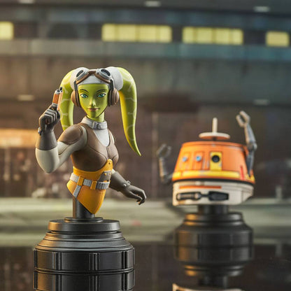 Isola dei Collezionisti - Star Wars Rebels Bust 2-Pack Hera & Chopper 15 cm - 1