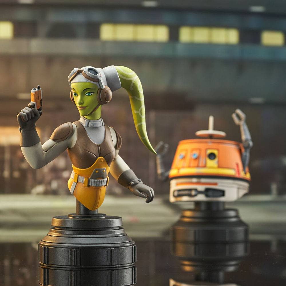 Isola dei Collezionisti - Star Wars Rebels Bust 2-Pack Hera & Chopper 15 cm - 13