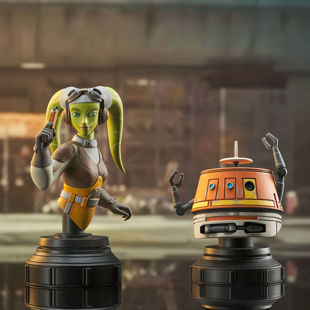 Isola dei Collezionisti - Star Wars Rebels Bust 2-Pack Hera & Chopper 15 cm - 29