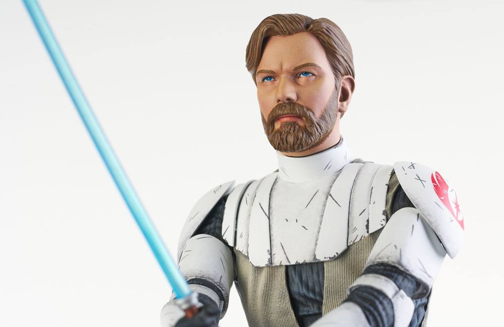 Isola dei Collezionisti - Star Wars The Clone Wars Premier Collection 1/7 Obi-Wan Kenobi 27 cm - 2